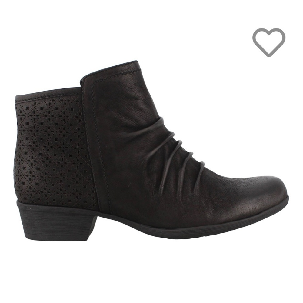 NWT! ROCKPORT 7.5 Wide Width Carly Rouched Bootie - Picture 8 of 11